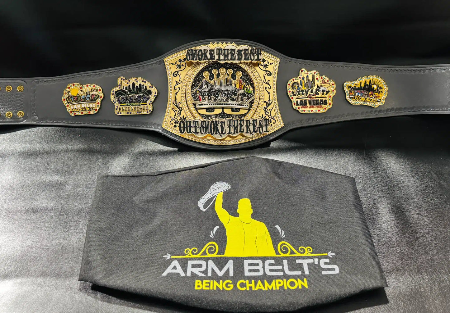 Smoke the Best Spinner Championship Belt