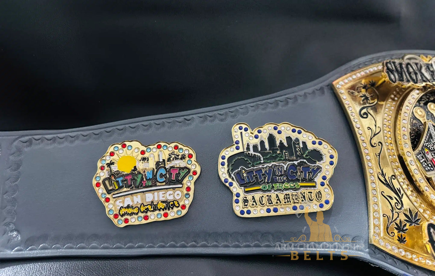 Smoke the Best Spinner Championship Belt