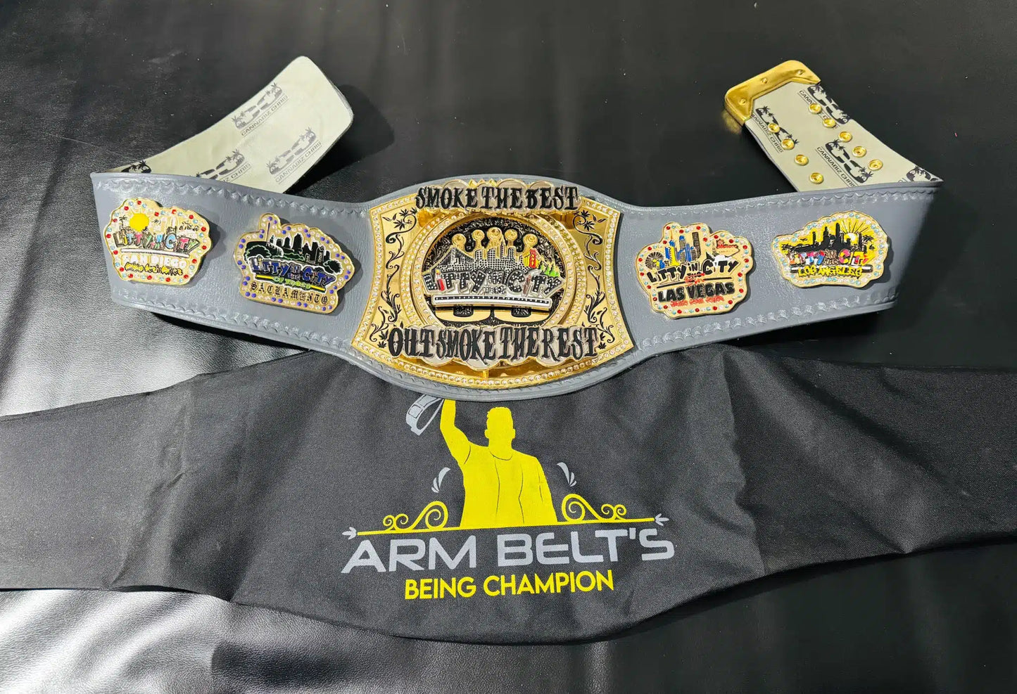 Smoke the Best Spinner Championship Belt