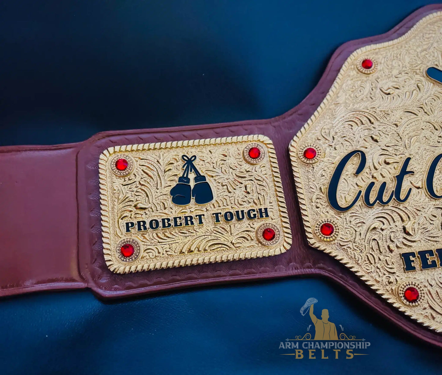 Customizable Big Gold Championship Belt