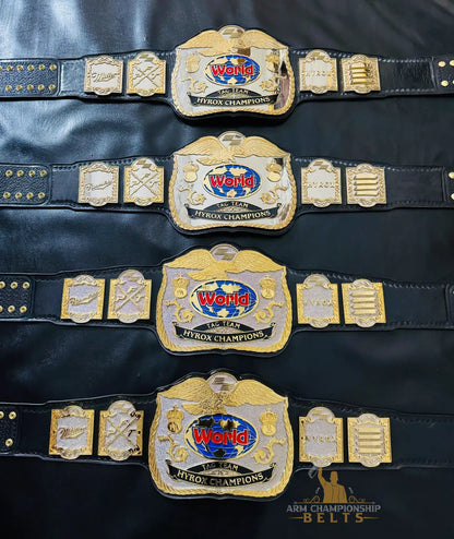 Tag Team World Fitness Championship Belts – Made for HYROX Competition