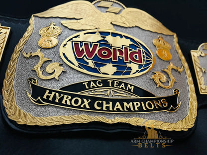 Tag Team World Fitness Championship Belts – Made for HYROX Competition