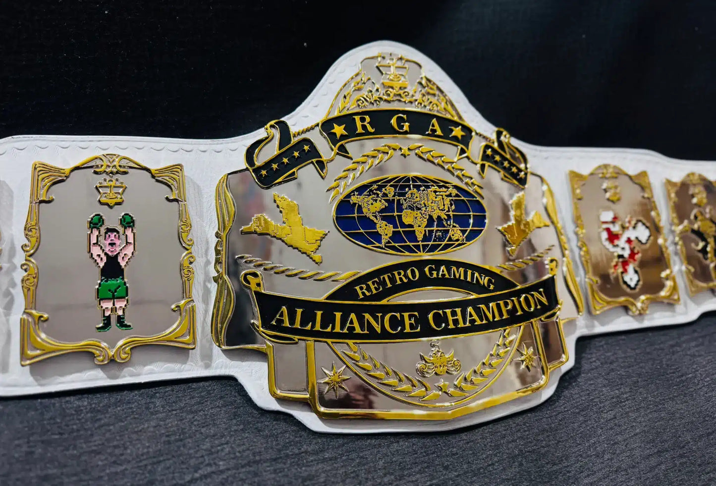 Retro Gaming Championship Belt – Customizable