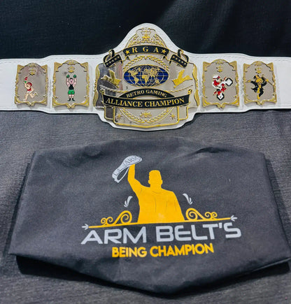 Retro Gaming Championship Belt – Customizable