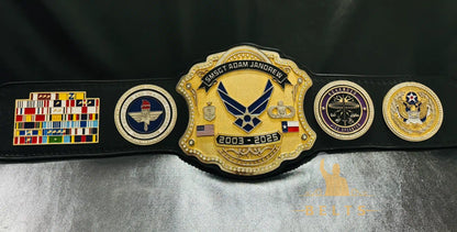 Senior Master Sergeant Military Service Belt – Personalized Military Gift
