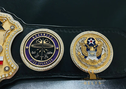 Senior Master Sergeant Military Service Belt – Personalized Military Gift