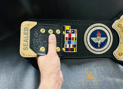 Senior Master Sergeant Military Service Belt – Personalized Military Gift