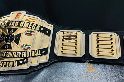 Alpha Tau Omega Fantasy Football Champion Belt