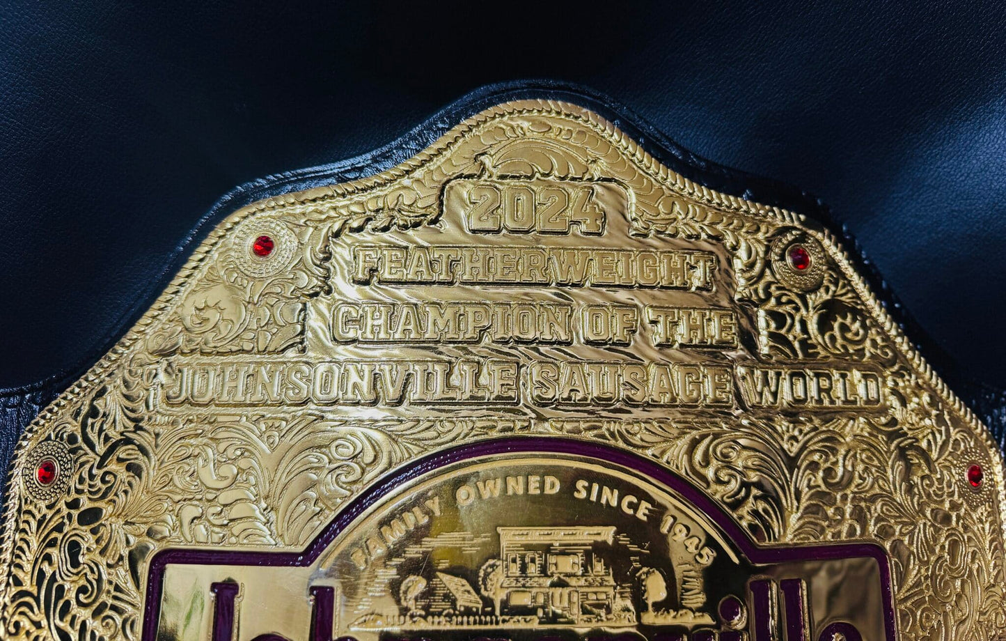 Johnsonville Sausage World Champion Customizable Belts