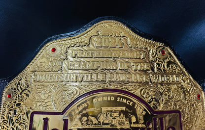 Johnsonville Sausage World Champion Customizable Belts