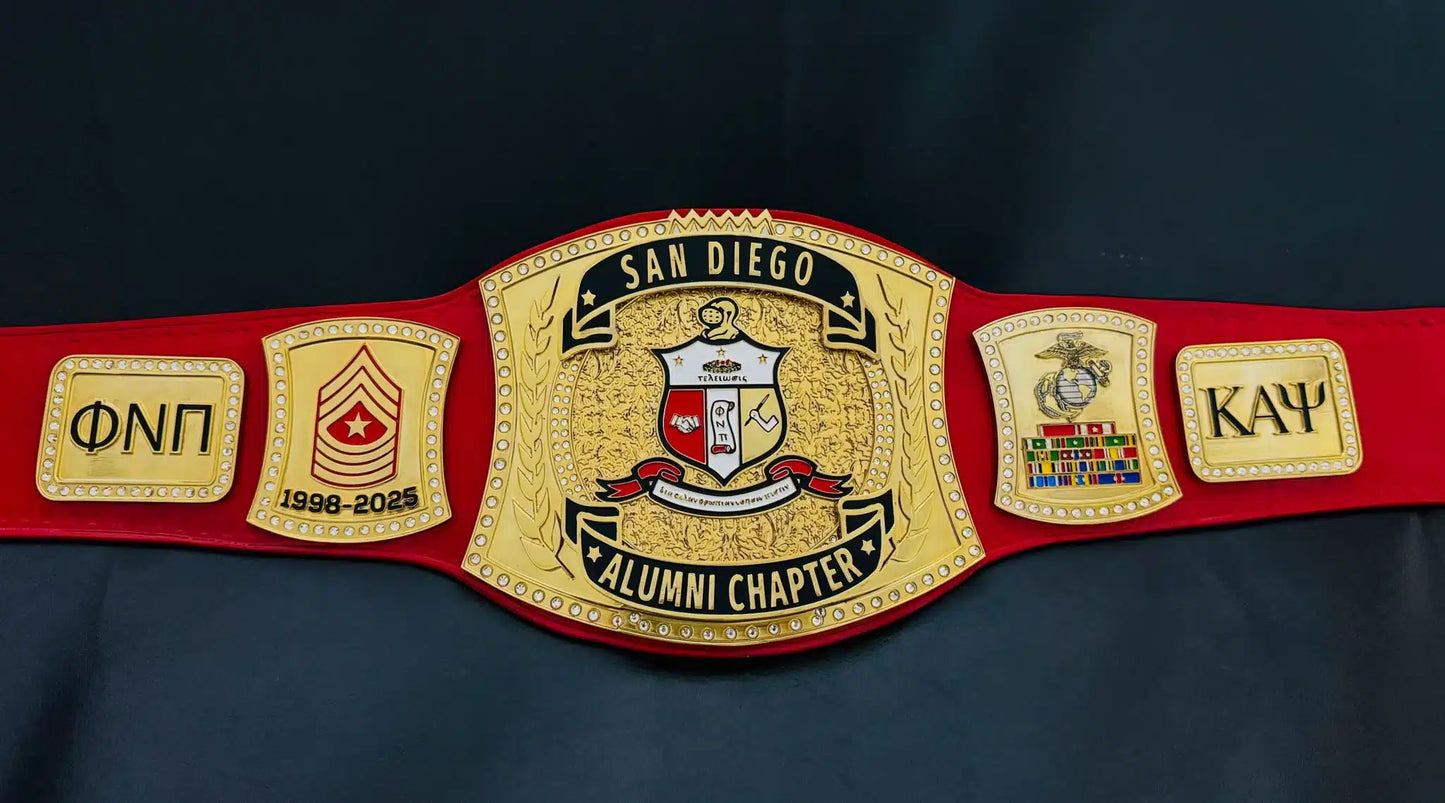 Sergeant Major Custom Marine Corps Championship Belt