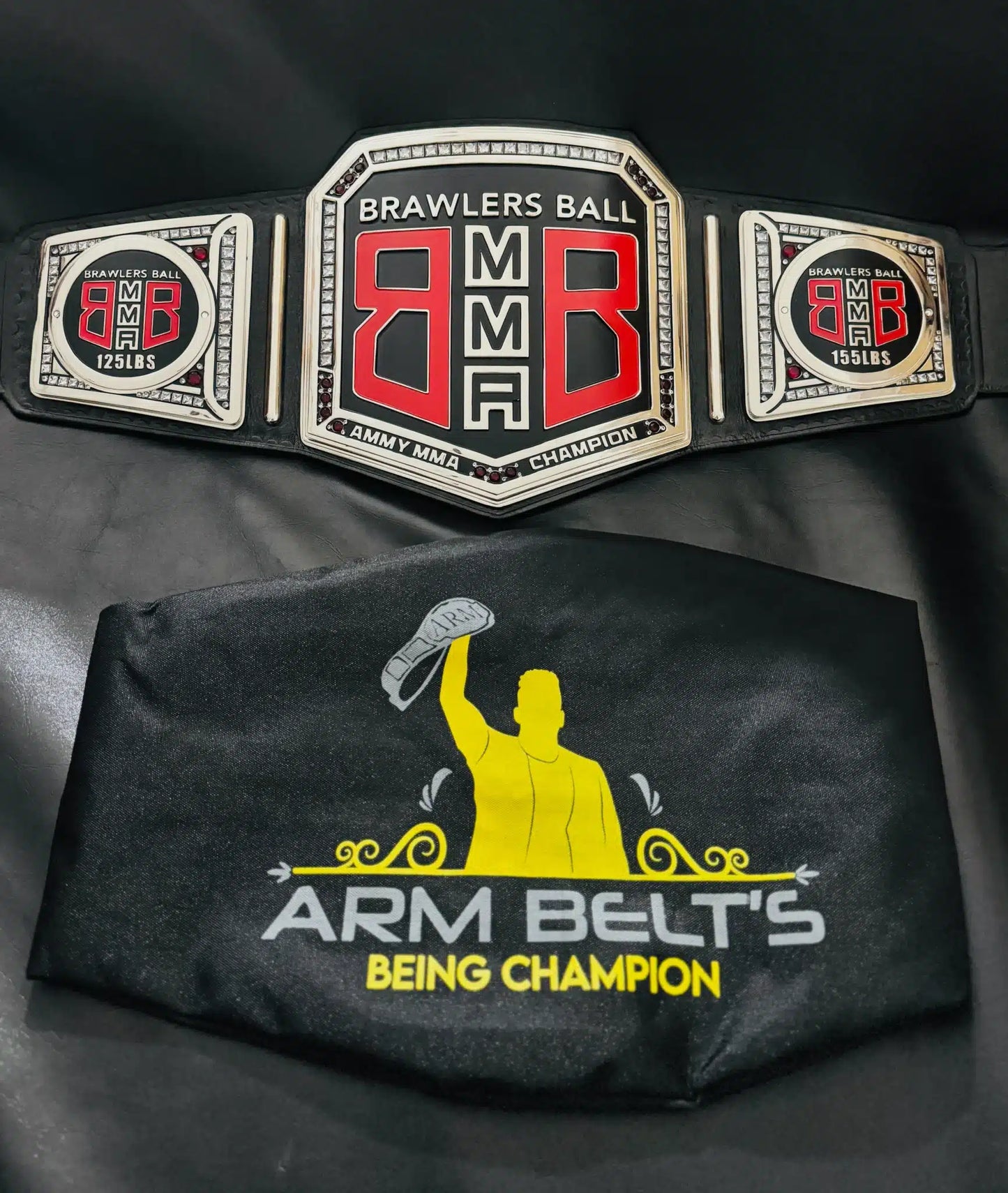 Custom MMA Fight Night Championship Belts