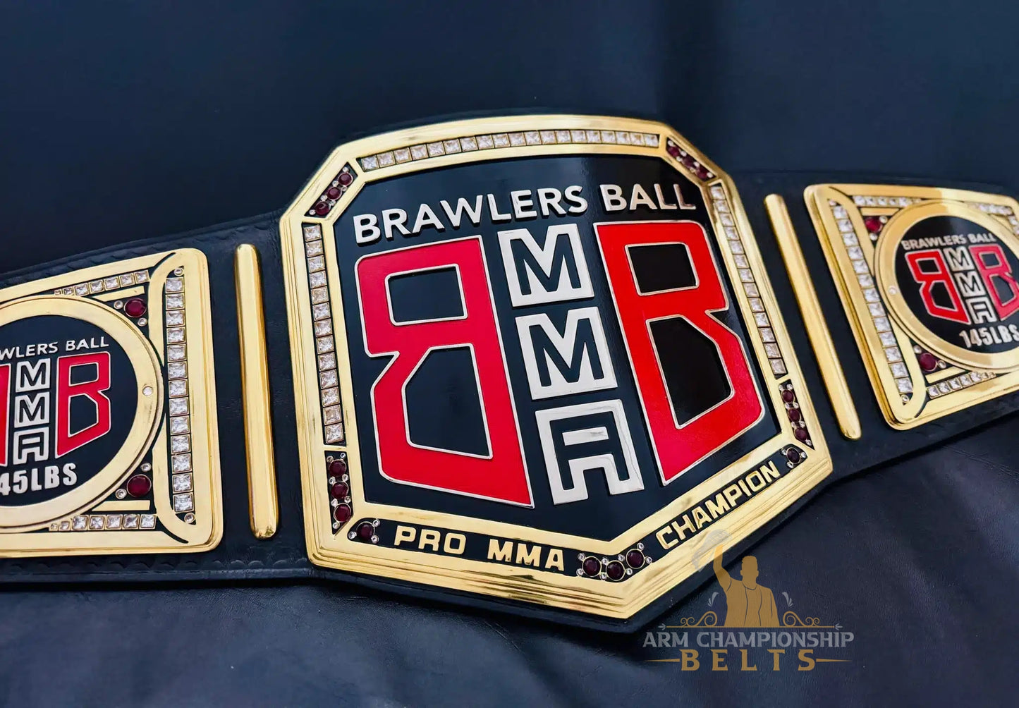 Custom MMA Fight Night Championship Belts