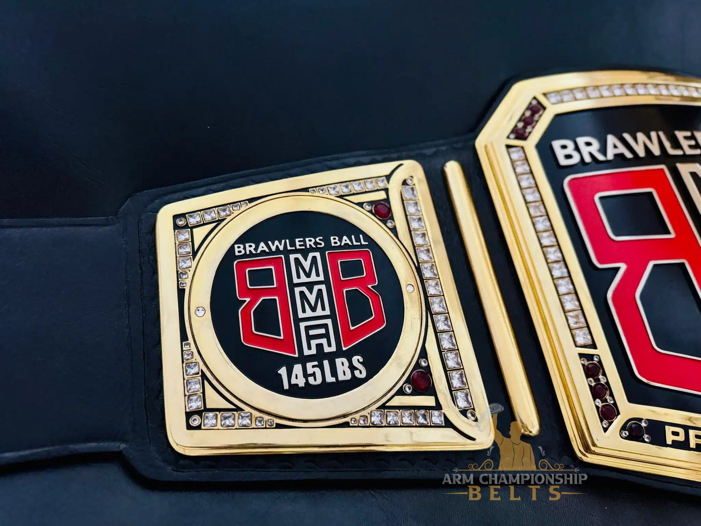 Custom MMA Fight Night Championship Belts