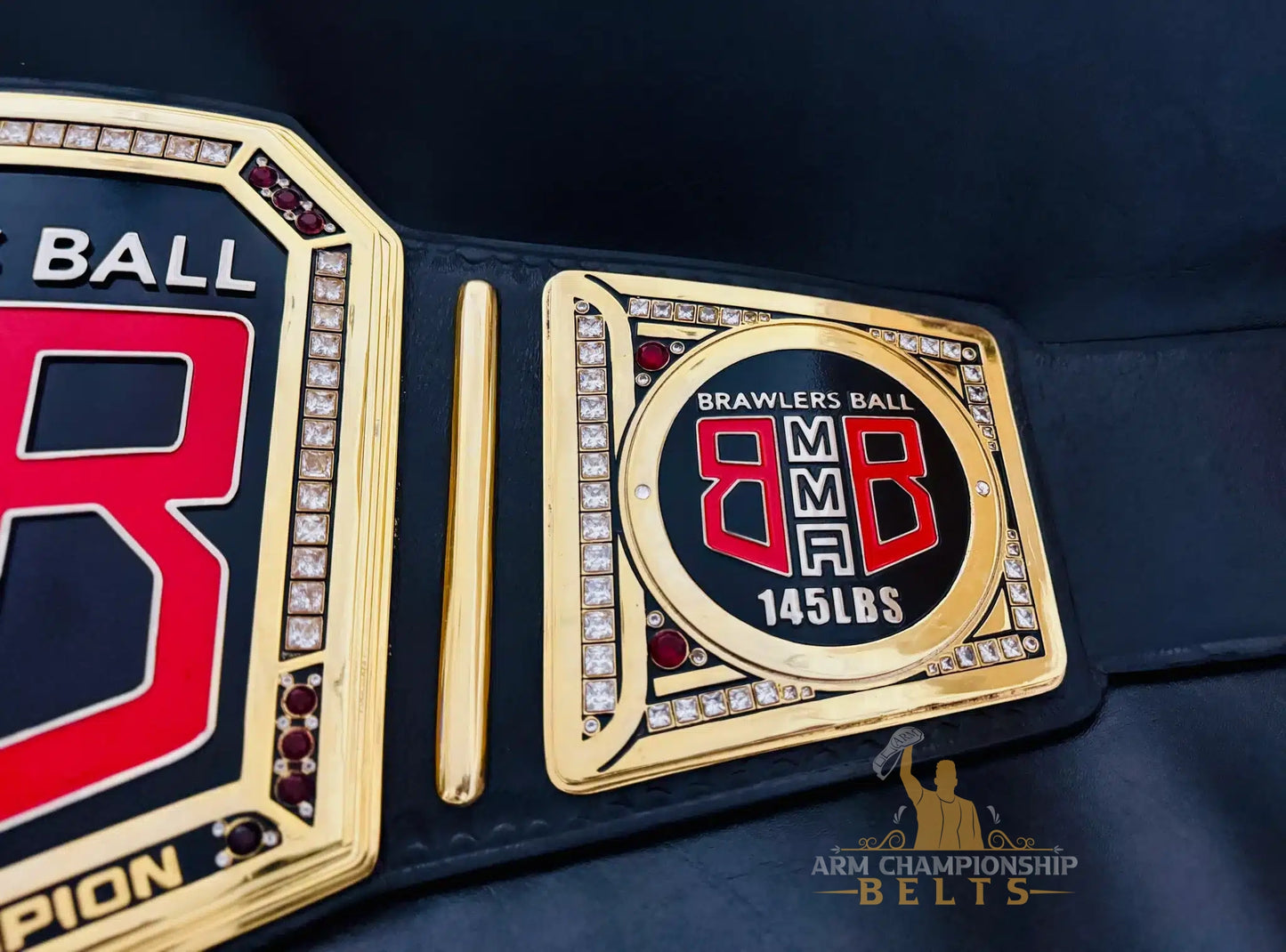Custom MMA Fight Night Championship Belts