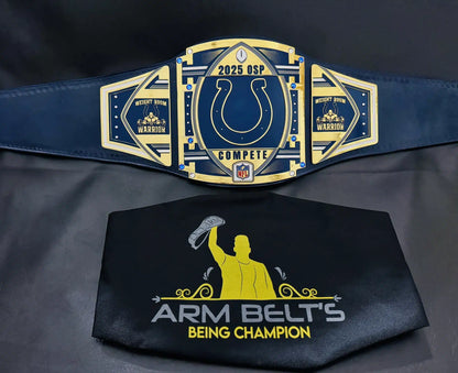 Indianapolis Colts Sports Performance Custom Championship Belt