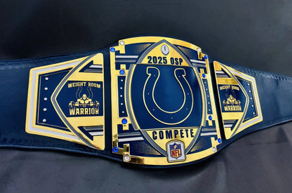 Indianapolis Colts Sports Performance Custom Championship Belt