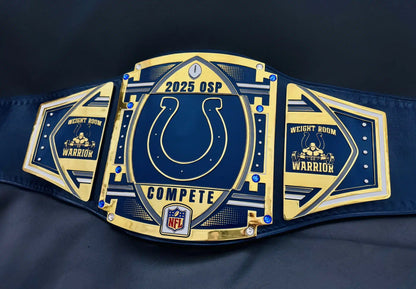 Indianapolis Colts Sports Performance Custom Championship Belt