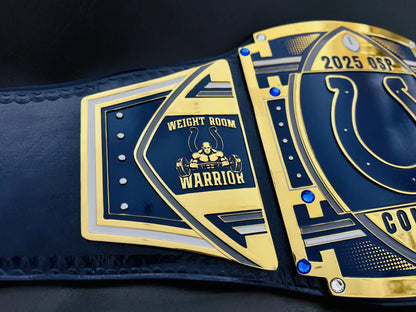Indianapolis Colts Sports Performance Custom Championship Belt