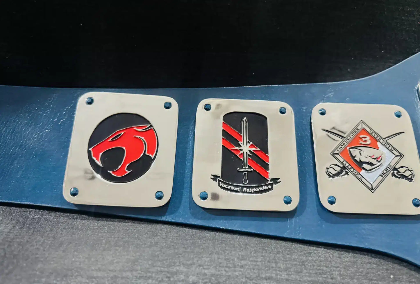 Custom Military Tribute Championship Belts