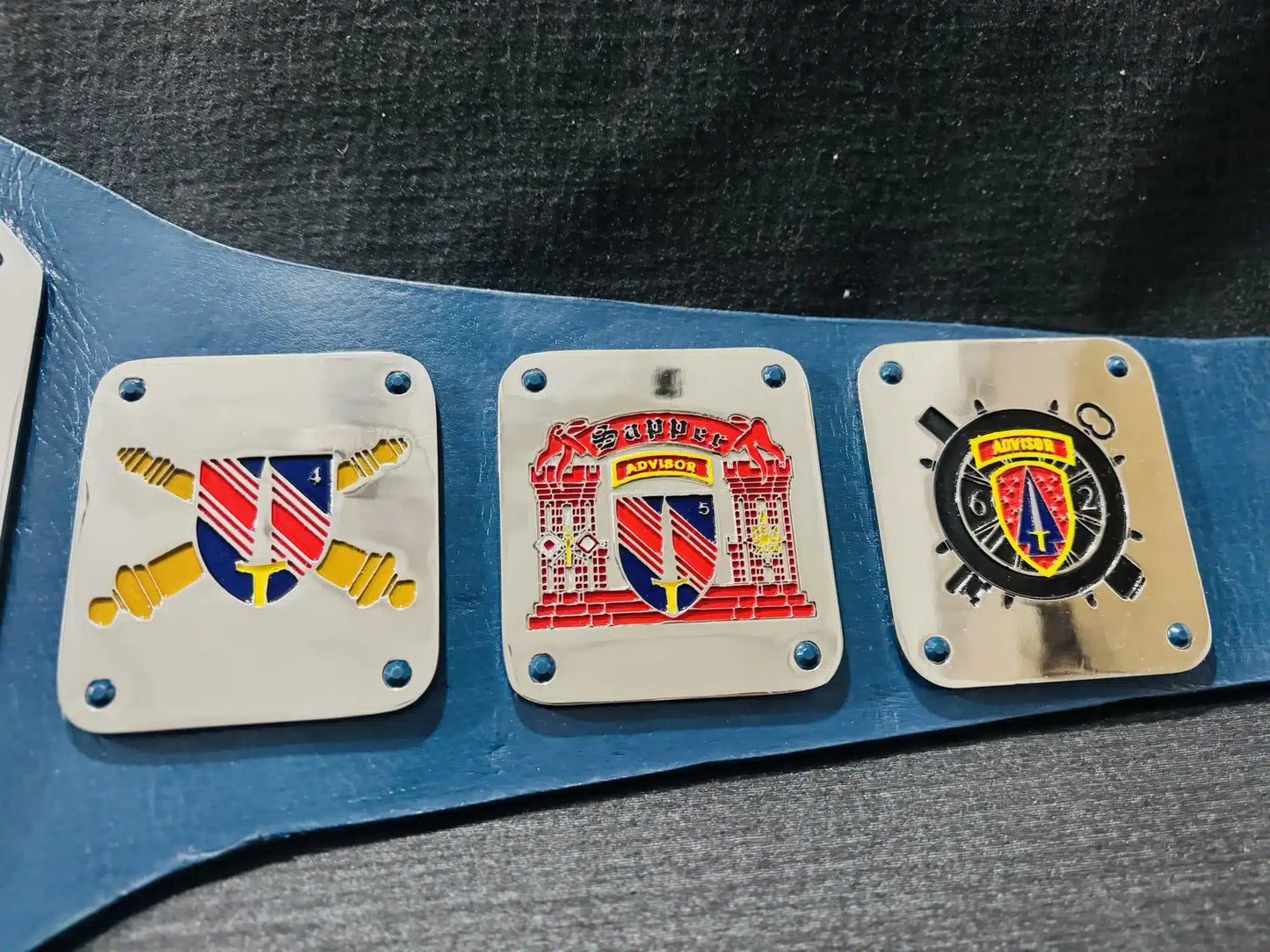 Custom Military Tribute Championship Belts