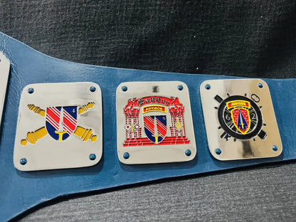 Custom Military Tribute Championship Belts