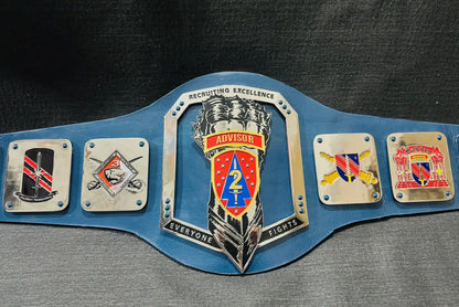 Custom Military Tribute Championship Belts