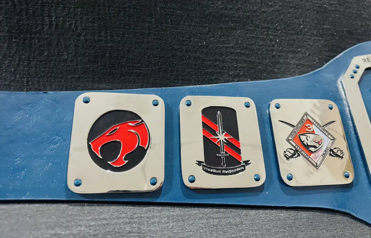 Custom Military Tribute Championship Belts