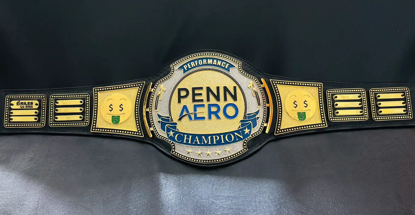 Best Performance Award Championship Belt