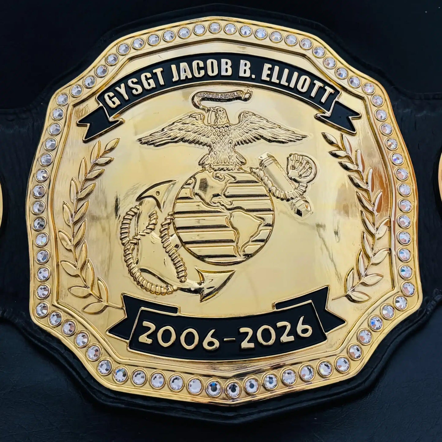 Retirement Championship Belt – USMC Service Recognition Award