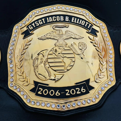 Retirement Championship Belt – USMC Service Recognition Award