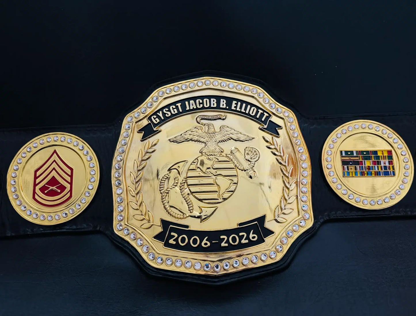 Retirement Championship Belt – USMC Service Recognition Award
