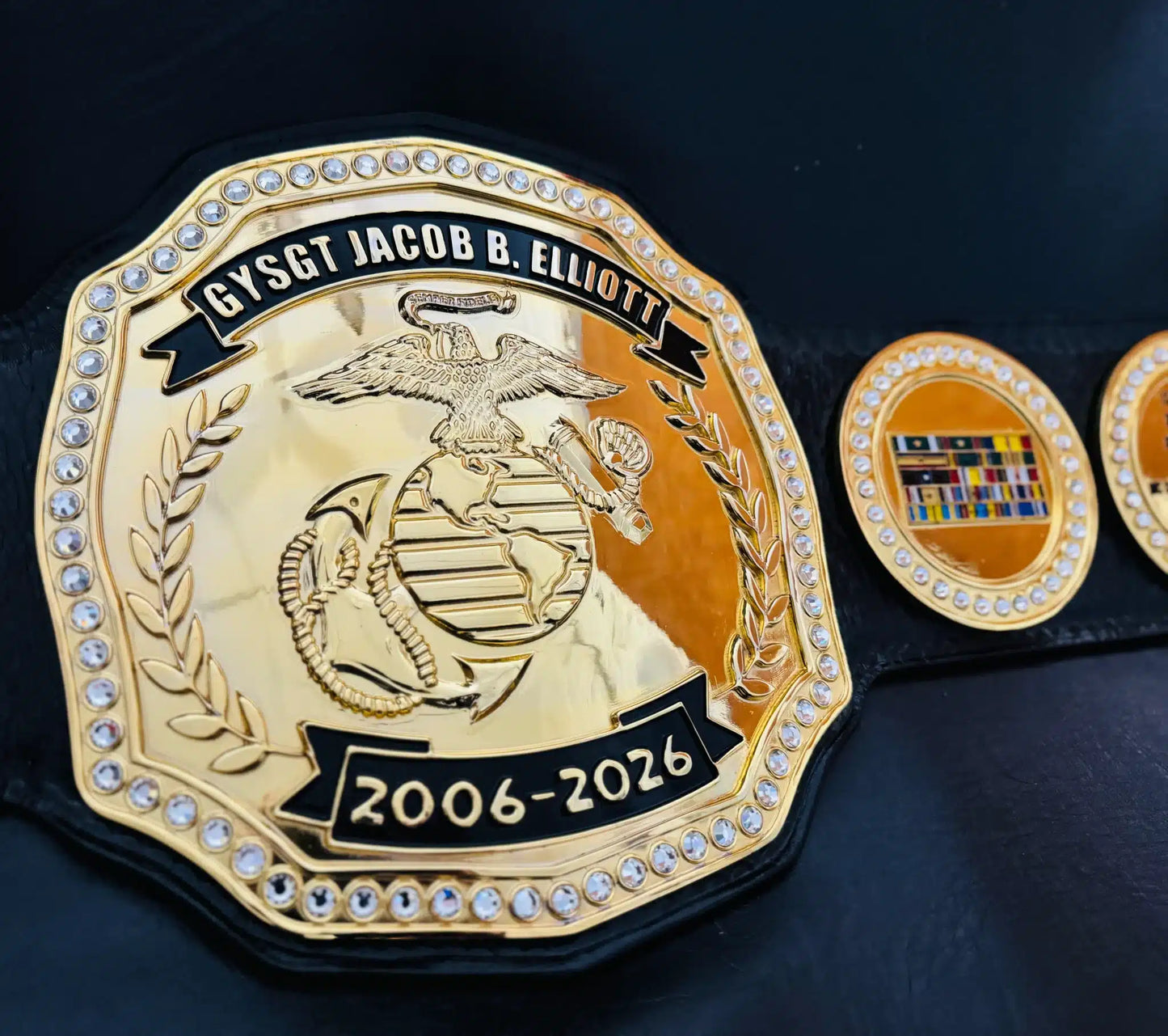 Retirement Championship Belt – USMC Service Recognition Award