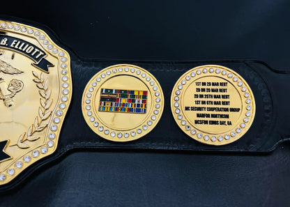 Retirement Championship Belt – USMC Service Recognition Award