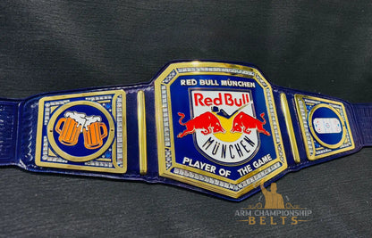 Custom Red Bull München Championship Belt – Fully Customizable