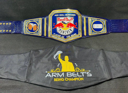 Custom Red Bull München Championship Belt – Fully Customizable
