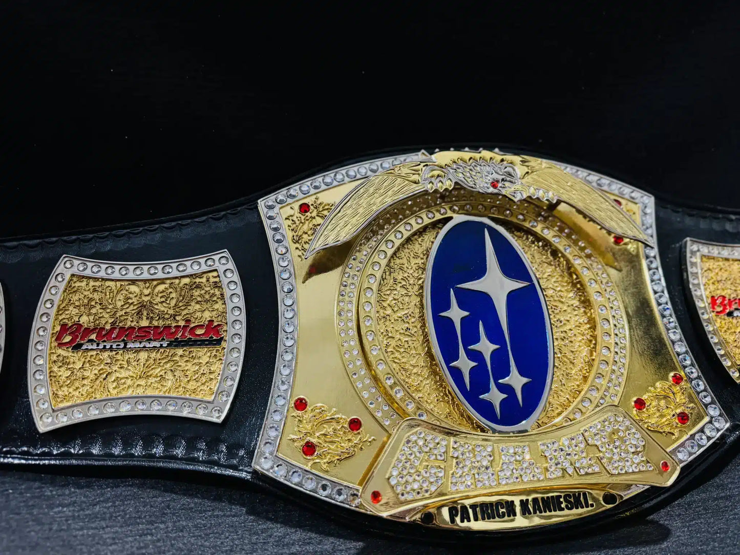Custom John Cena-inspired Spinner Championship Belt