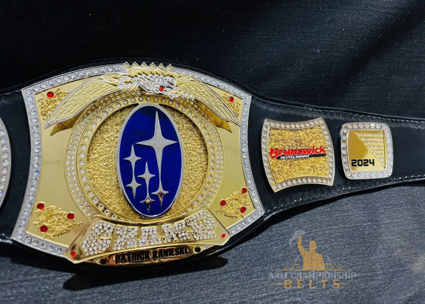Custom John Cena-inspired Spinner Championship Belt