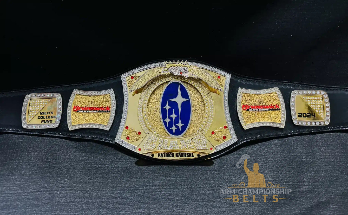 Custom John Cena-inspired Spinner Championship Belt