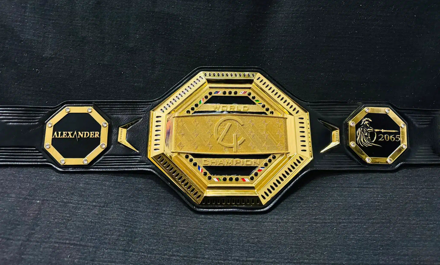 Custom UFC/BMF-Style Championship Belts