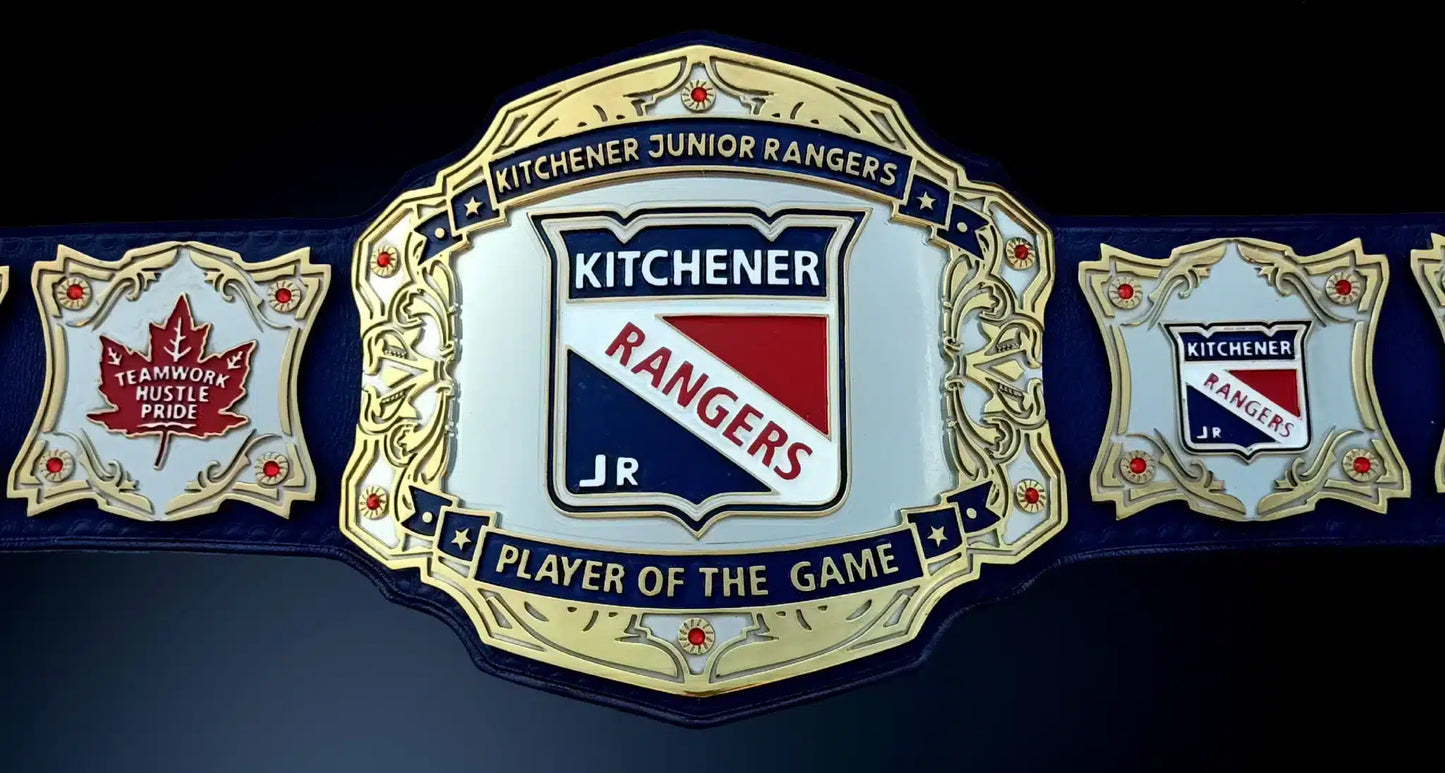 Kitchener Rangers Championship Belt