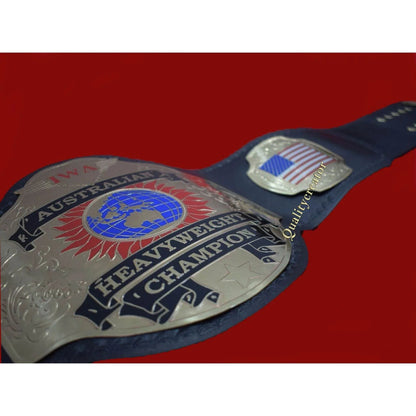 New IWA Australian Heavyweight Championship Title Belt