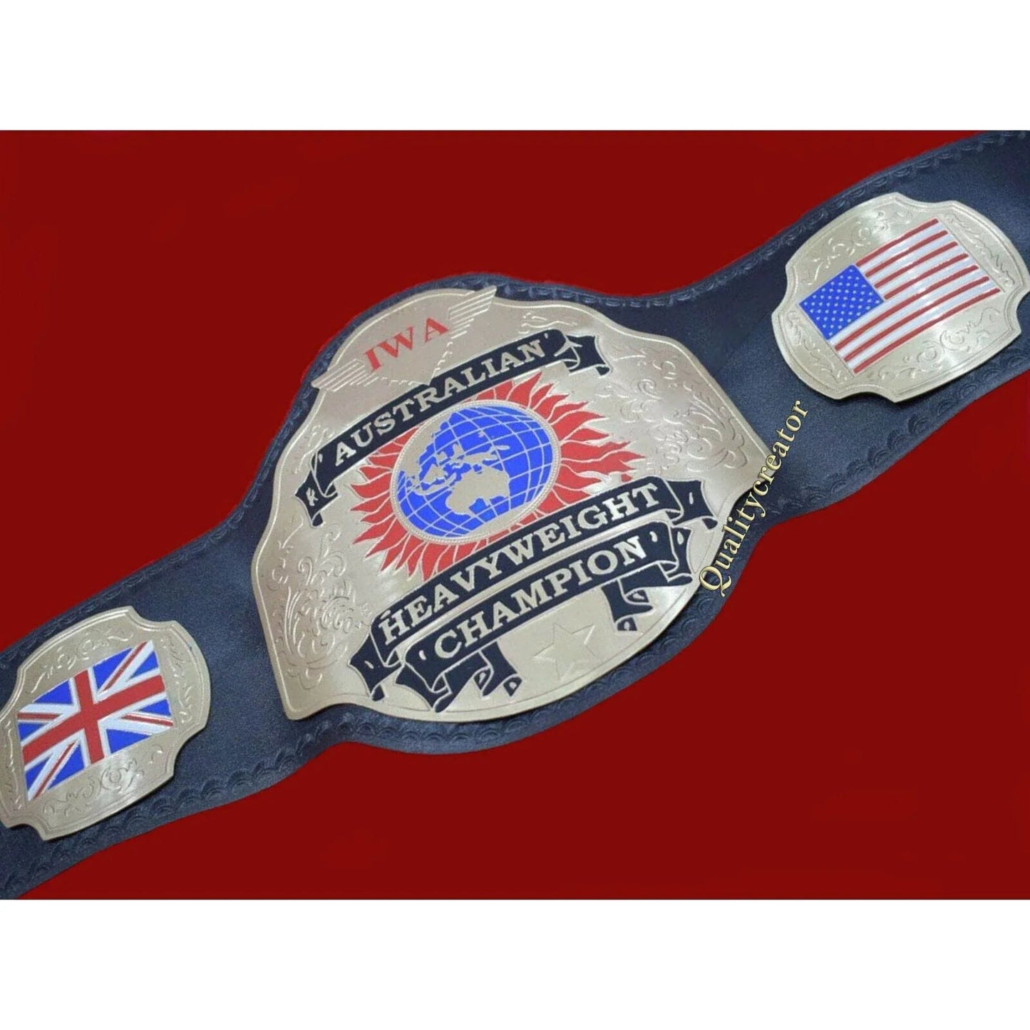 New IWA Australian Heavyweight Championship Title Belt