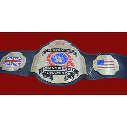 New IWA Australian Heavyweight Championship Title Belt