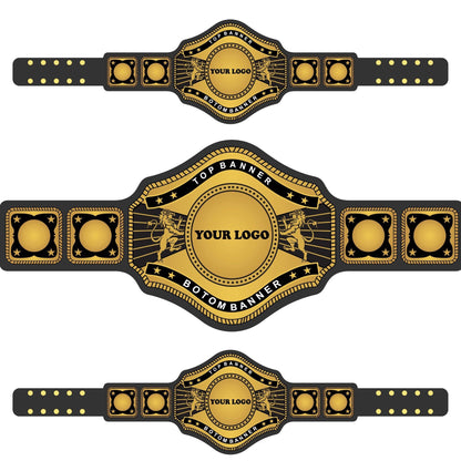 Victory in Your Hands Custom Wrestling Belt