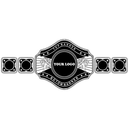Victory in Your Hands Custom Wrestling Belt