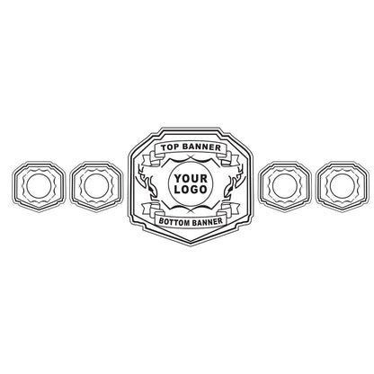 Custom Champion Belt Made for Winners