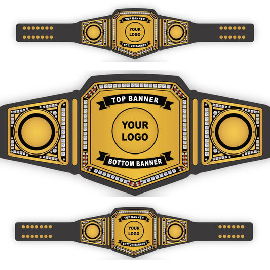 Custom Wrestling Championship Belt Design