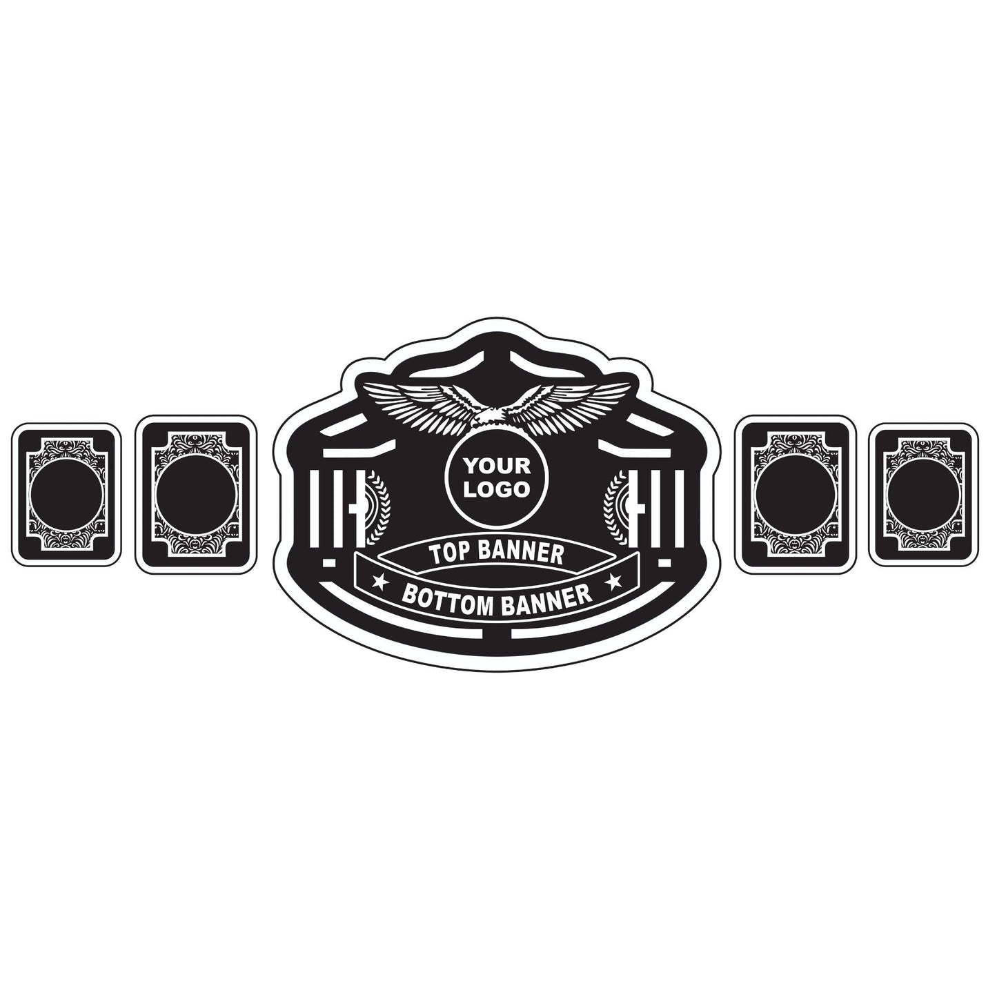 Exclusive Personalized Title Wrestling Belt
