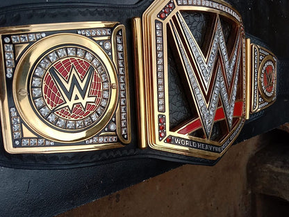 24K GOLD World Premium CNC Championship Belt Replica)